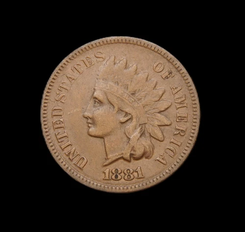 1881 Indian Head Cent VF