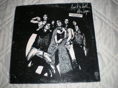 Alice Cooper-Uncensored Original Cover-LOVE IT TO DEATH-1971-WB 1883-g/f - VG+