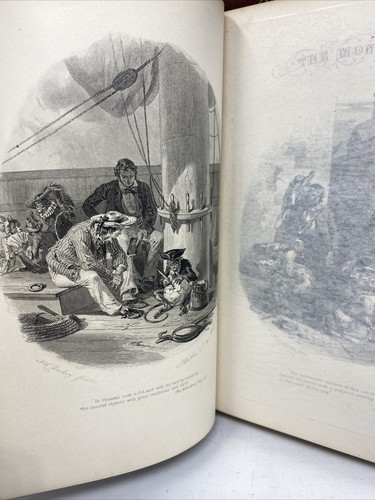 Antique 1872 Cooper’s Novels By J Fenimore Cooper Illustrated By Darley 31 Books - Picture 3 of 5