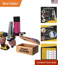 Spray Can Paint Mixer - Drill Powered Paint Electric Paint Miniature Spray Pa...