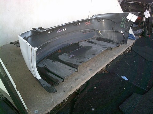 2016-2023 TESLA MODEL X Rear Bumper White PPSW OEM - Picture 19 of 20