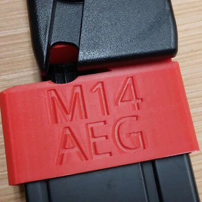 TM/CYMA M14 AEG Airsoft Odin Speedloader Adapter (Red)
