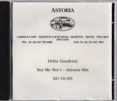 Delta Goodrem VERY RARE 4trk MASTERING / PROMO CD Not Me Not I