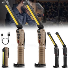 Work Light for Mechanic LED Work Lamp 1200mAh Rechargeable Emergency Lamp+Hooks