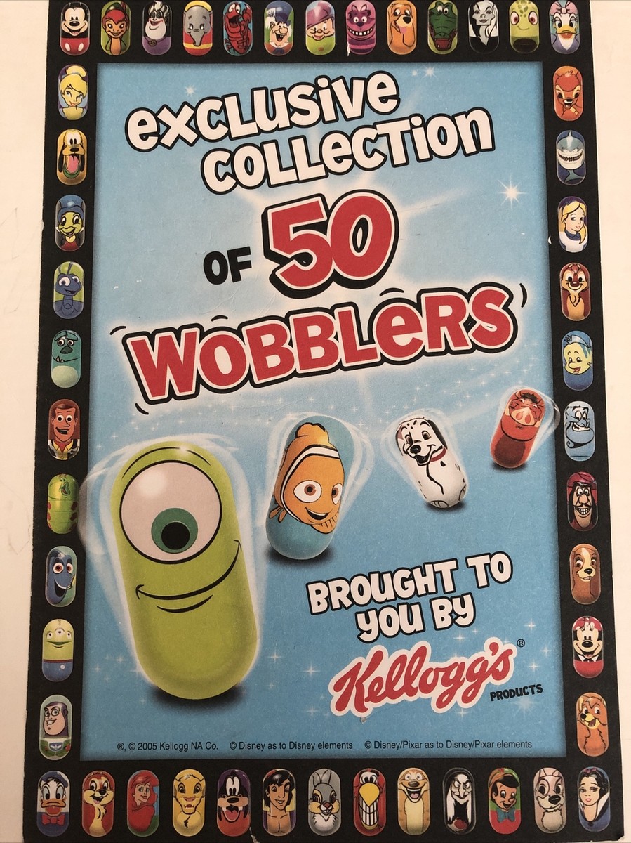 KELLOGGS WOBBLER SET - EXCLUSIVE COLLECTION OF (50) ORGINAL BOX | eBay