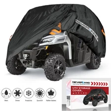 Utility Vehicle Storage Cover Waterproof All Weather Protection Anti-UV Rain