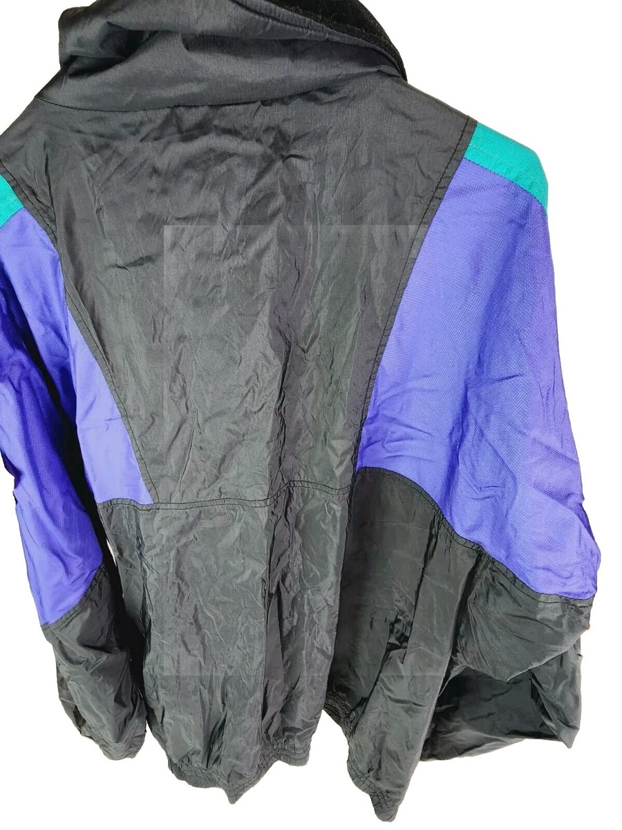 Vintage Columbia Jacket Men's Size Large Full-Zip Snap Radial