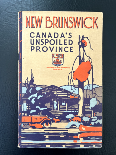 1931 VTG New Brunswick Canada's Unspoiled Province Promotional Tourism Booklet - Picture 2 of 24
