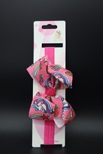 2 Pack Kids Girls Toddler Baby Cute Flower Elastic Headband Hair Band Accessorie