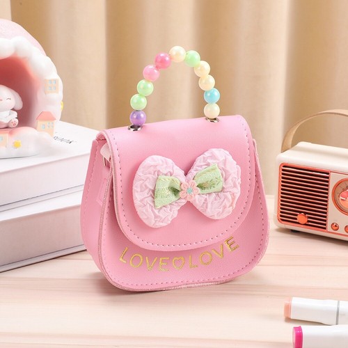 PU Leather Kids Shoulder Bag Cute Flowers Crossbody Bags Creative Handbags - Picture 17 of 19