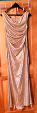Glowing Glamorous Sequin Formal Occasion Gown