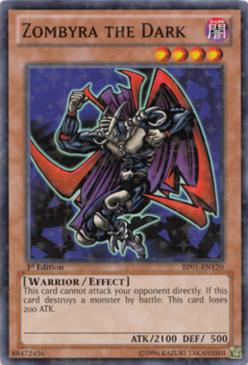 Zombyra the Dark BP01-EN120 Starfoil Rare Near Mint 1st Edition