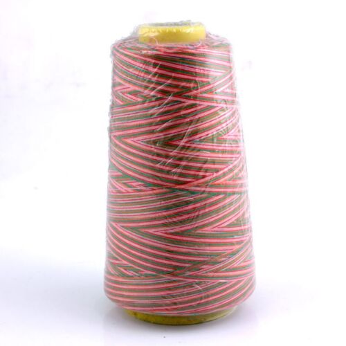Polyester Sewing Thread Rainbow Color Weaving Floss High Speed Threads 3000Yards - Picture 25 of 31