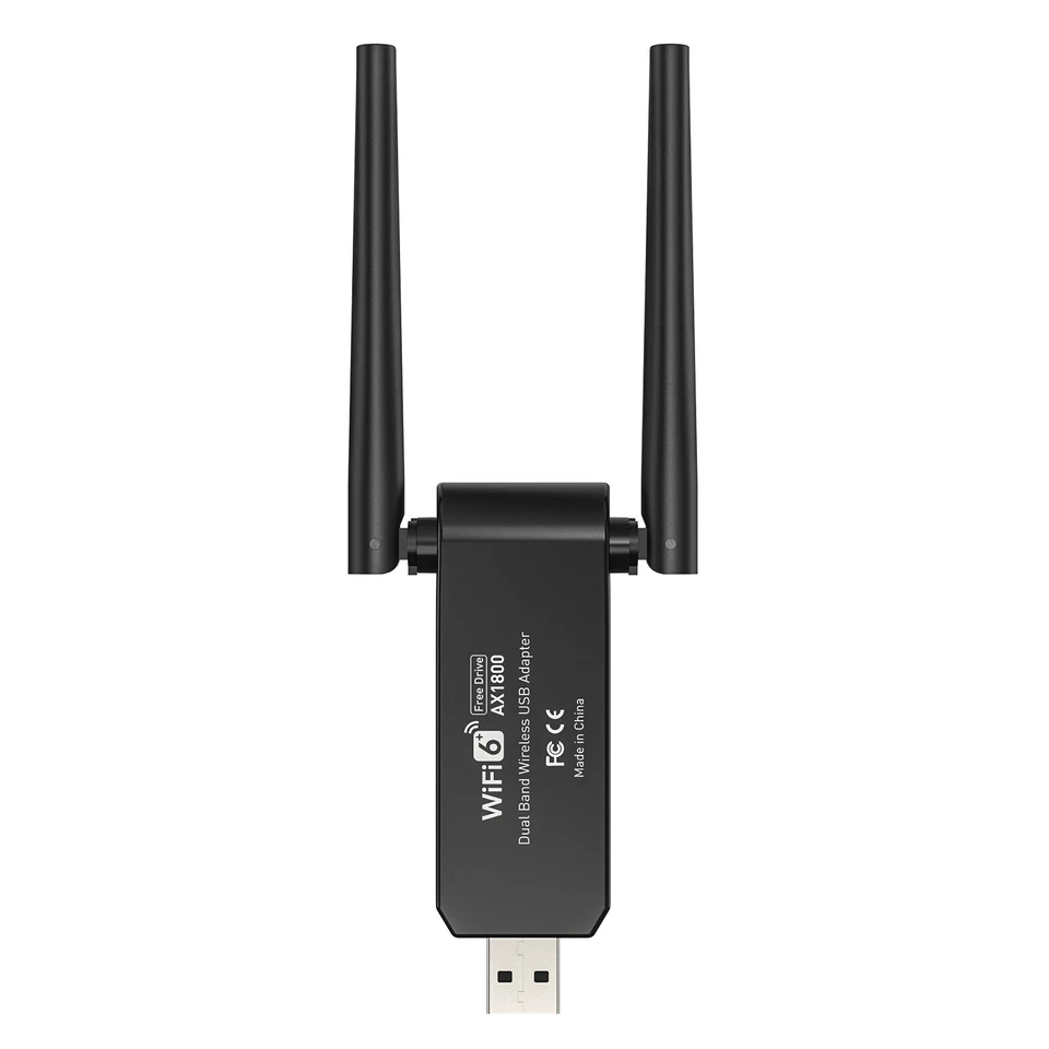 WiFi-6 USB 3.0 Adapter Dual Band Windows 11 Desktop Laptop PC Wireless Network - Image 3 of 4