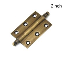 Decorative Brass Cabinet Vintage Hinges Cupboard Door Butt Hinges 2/2.5/3inch