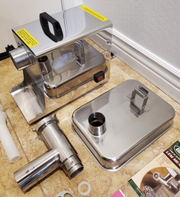 LEM Big Bite Premium Meat Grinder #8 Model 1779 Game Processing