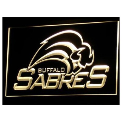 Buffalo Sabres Hockey Team Display LED Neon Light Sign for home funs room gift
