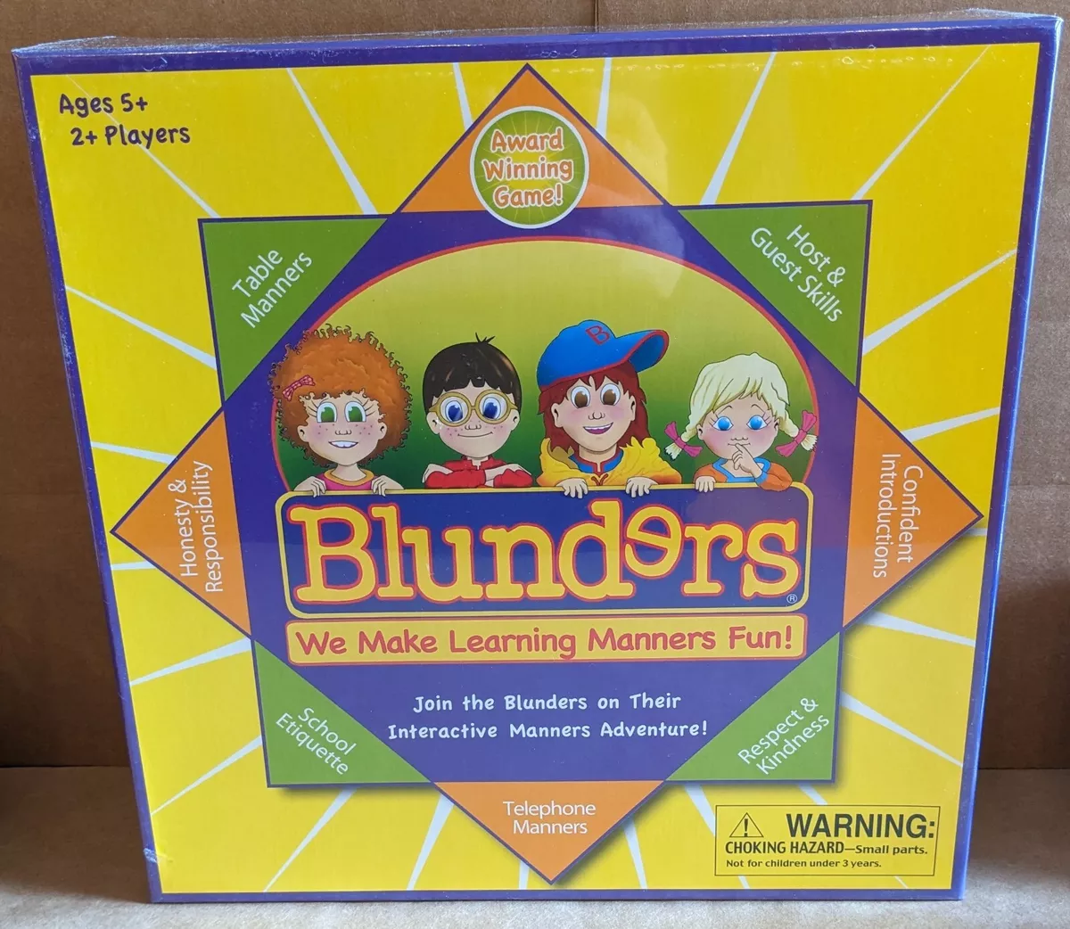 85115 Blunders Board Game, Patch Products - Learning Manners Game - For  Ages 5+