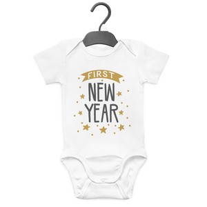 baby's first christmas babygrow