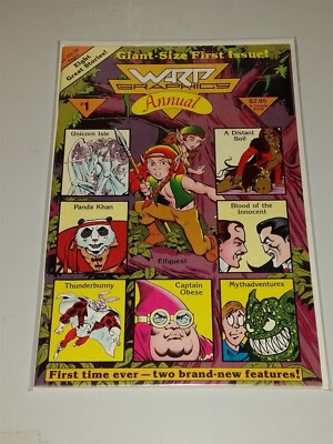 WARP GRAPHICS ANNUAL #1 NM+ (9.6 OR BETTER) ELFQUEST WARP GRAPHICS COMICS 1986
