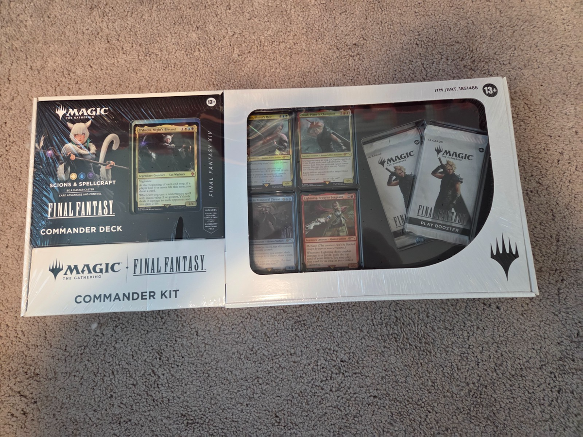 MTG FINAL FANTASY COSTCO COMMENDER DECK BUNDLE (SCION AND