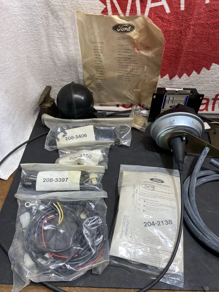 NOS Ford E8BZ-9A818-A Cruise Control Kit - Image 2 of 4