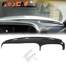 Grey Molded Dashboard Pad Dash Cover Overlay Cap For 1998-2002 Dodge Ram Pickup