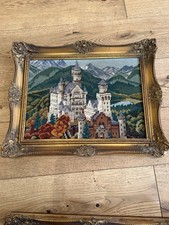 3  gobelin stickbilder mit rahmen und Preisstaffel 48X39