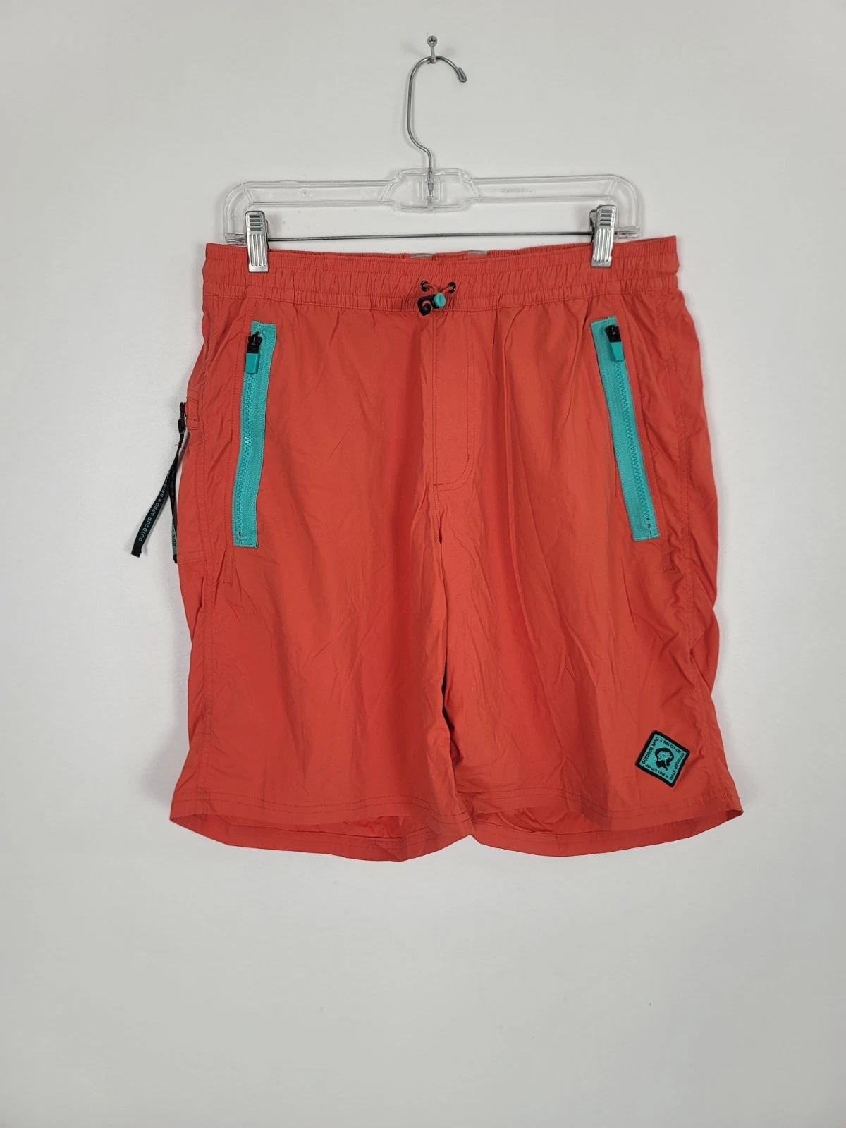 Outdoor Afro x REI Co-op Hiking Shorts Mens Medium Orange Zip Pockets Drawstring
Opens in a new wind