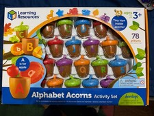 Learning Resorces Alphabet Acorns Activity Se...