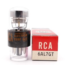 One Excellent RCA 6AL7GT Indicator Tube NOS N...