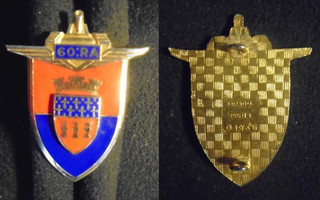 INSIGNE MILITAIRE – 60° RÉGIMENT D'ARTILLERIE DRAGO G 1936