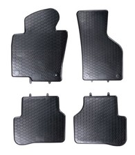 Genuine Geyer&Hosaya BLACK RUBBER ALL WEATHER FLOOR MATS FOR PASSAT B6/B7/CC