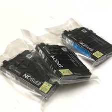 3 Genuine Epson 252 BLACK CYAN Ink WF-3620 WF-3640 WF-7610 WP-7110 NOT Initial