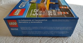 NEW Lego CITY 60152 Sweeper and Excavator. Construction. Great Vehicles. Truck