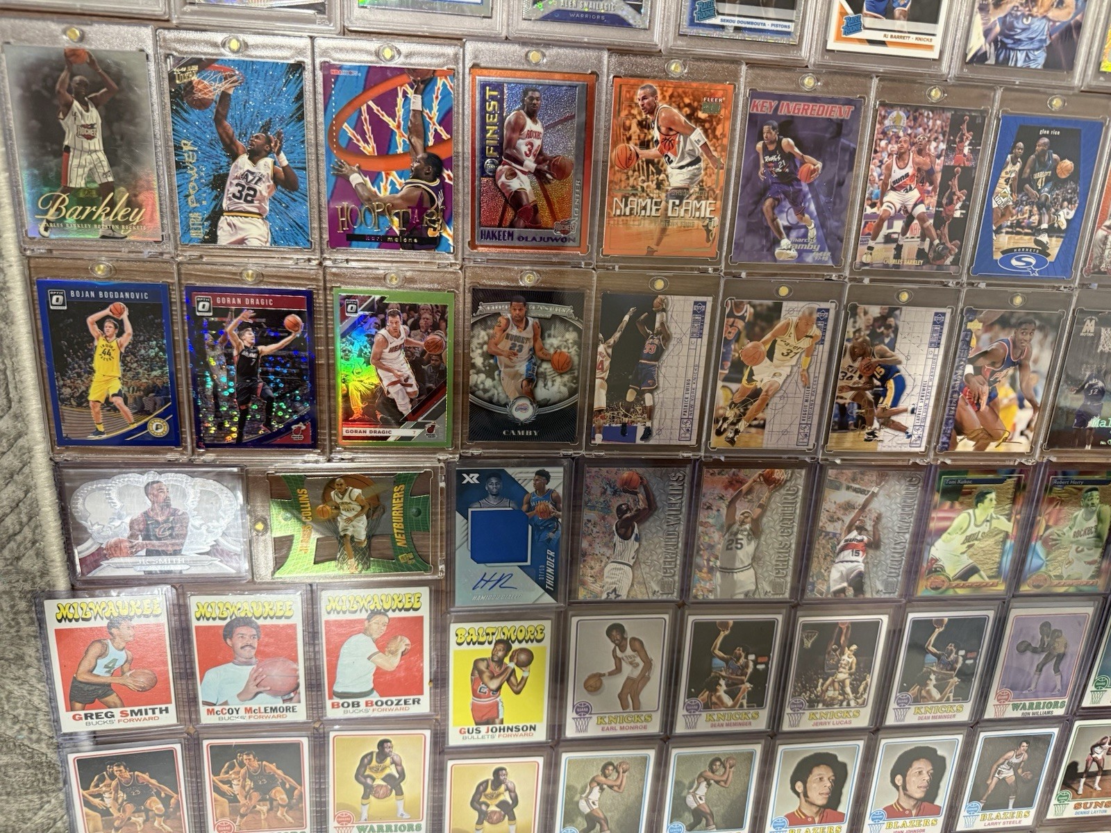 NBA COLLECTION 300+ Cards, 10 PSA 9/10, MJ Set, 70s Vintage, Rare 90s Inserts view 17