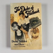 The Duke of Flatbush Duke Snider 1988 First Print Baseball Zebra Books