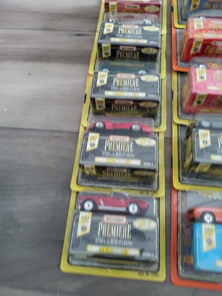 Matchbox Lot of 23 Different Premiere Collection Car Most with Rubber Tires B - Image 2 of 4