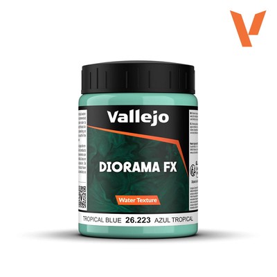VALLEJO 26223 DIORAMA PASTE: TROPICAL WATER 200ml (efekt wody)