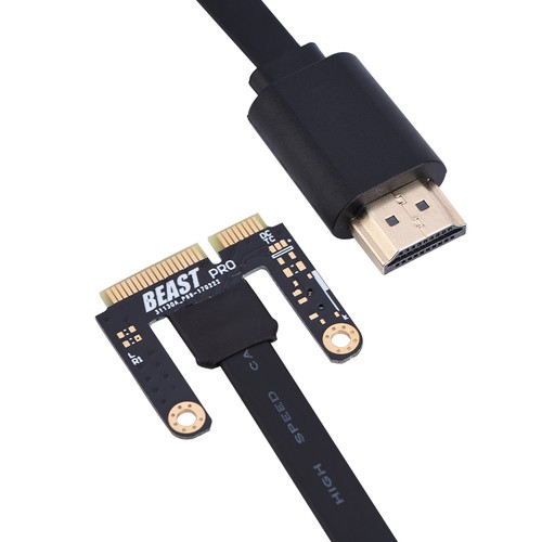 EXP GDC Beast To Mini PCI-E Cable Cord PS - Picture 2 of 7