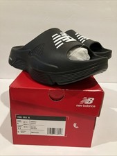 New Balance Fuel Cell Slide Men's Size  8 D Black White Recovery Sandals NEW