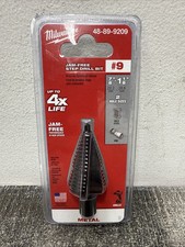 Milwaukee Jam Free Step Drill Bit #9 7/8 -1 1...