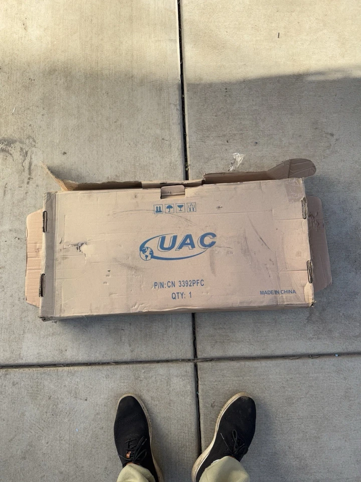 UAC A/C Condenser CN 3392PFC HRX1901UL Fits 2004-2007 Subaru Impreza Saab 9-2X - Image 2 of 3