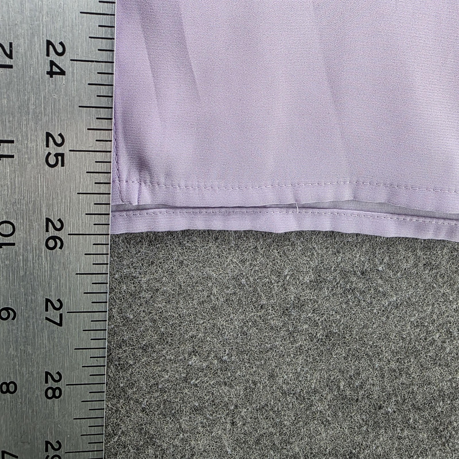 Express Button-Up Womens L Purple Basic Collared … - image 4