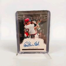 2024 Panini Impeccable - Timeless Moments Signatures Carlton Fisk #TMS-CF /35...