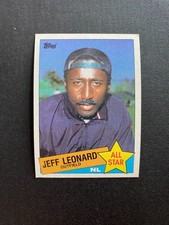 1985 Topps - All-Star Jeffrey Leonard #718