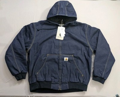 NWT Carhartt WIP OG Active Jacket (WINTER)  Denim Blue - Men's XL
