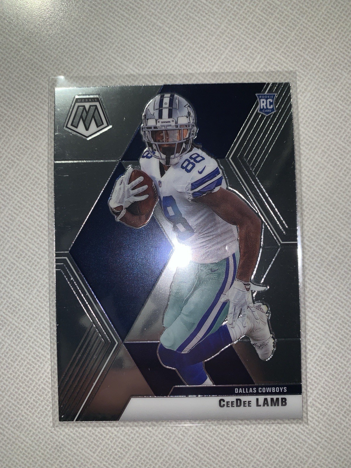 2020 Panini Mosaic CeeDee Lamb Rookie RC #207 Dallas Cowboys