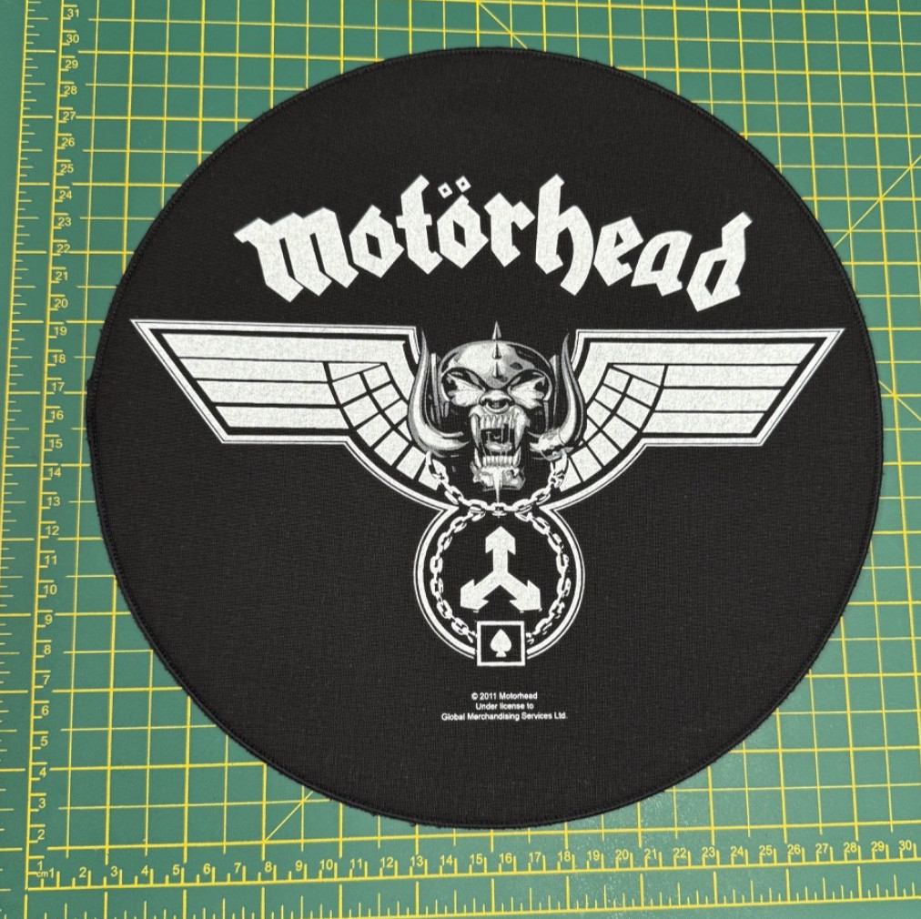 Motorhead Hammered Large Size Sew On Back Patch Officially Licensed Patch
