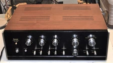 SANSUI VINTAGE MODEL AU-555a STEREO AMPLIFIER GOOD COMMERCIAL SURPLUS